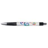 Layered rainbow treble clef pen (Voorkant)