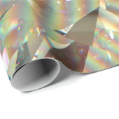 Layered texture triangular diamond or crystal shap cadeaupapier (Rol Hoek)