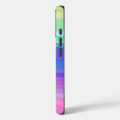 Layered Waves iPhone Case | Kawaii Pastel (Achterkant / Links)