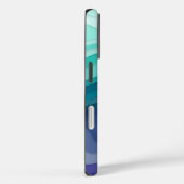 Layered Waves iPhone Case | Ocean Breeze (Achterkant / Rechts)