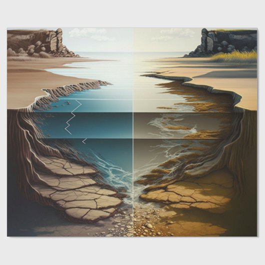 Layers Unveiled Cadeaupapier (Vlak)