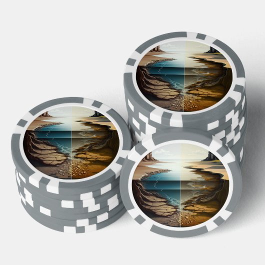 Layers Unveiled Poker Chips (Opstapeling)