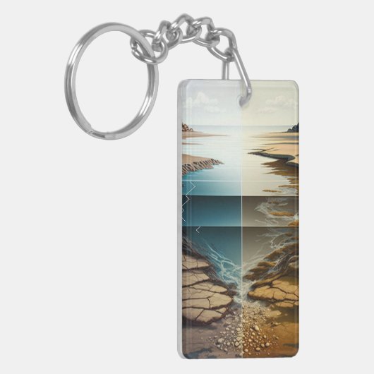 Layers Unveiled Sleutelhanger (Voorkant Links)