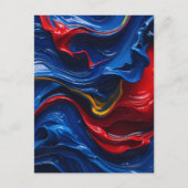 Layers Upon Layers Of Paint Briefkaart (Voorkant)