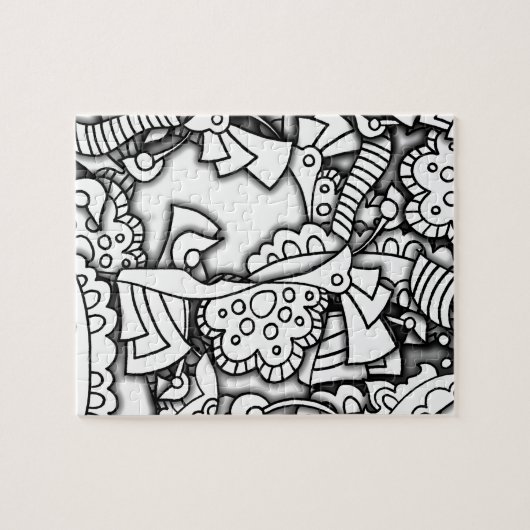 Layery Doodles Series Legpuzzel (Horizontaal)