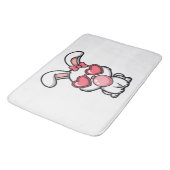 layful Kawaii Rabbit with Bubblegum Bubble Badmat (Gekanteld)