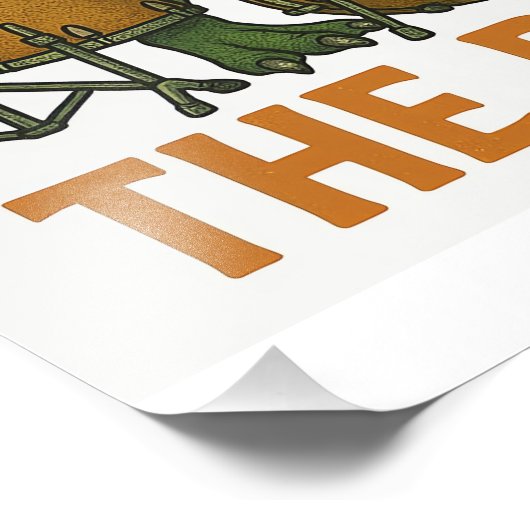 Layin’ Down The Rawk Foto Afdruk (Hoek)