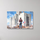 Laying the Foundations  Canvas Afdruk (Voorkant)