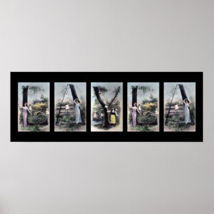 LAYLA Alfabet Letter Name Art Poster