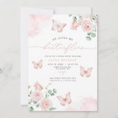 LAYLA Blush Hij geeft me vlinders Vrijgezellenfees Kaart (Voorkant)