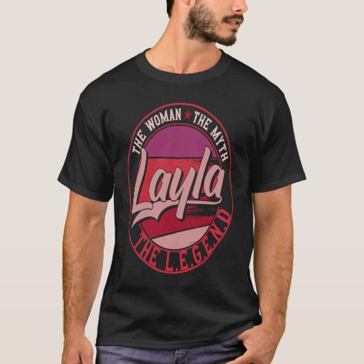 Layla de Dame van Mythe de Legende T-shirt (Voorkant)