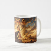 Layla Desert Love Storm Fantasy Art Mok (Voorkant rechts)