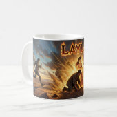 Layla Desert Love Storm Fantasy Art Mok (Voorkant links)