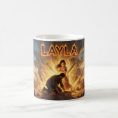Layla Desert Love Storm Fantasy Art Mok (Center)