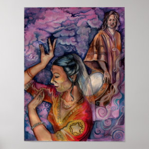 Layla en de Madman door Portia St Luke Poster