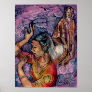 Layla en de Madman door Portia St Luke Poster