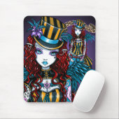 "Layla" Gothic Fairy Circus Tattoo Sideshow Muismat (Met muis)