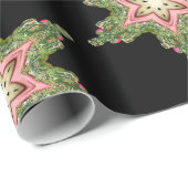 Layla Magische Sneeuwvlok Victoriaans Kerstmis Cadeaupapier (Rol Hoek)