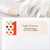 Layla retouradreslabels etiket (Insitu)