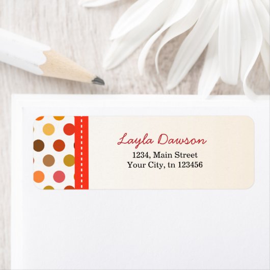 Layla retouradreslabels etiket (Insitu)