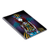 "Layla" Steampunk Circus Tattoo Sideshow notebook Notitieboek (Rechterzijde)