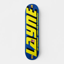 LAYNE JMT BARB 7 3/4" Skatebord Dek Persoonlijk Skateboard