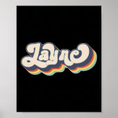 Layne Naam Gepersonaliseerde Achternaam Voornaam L Poster (Voorkant)
