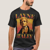 Layne Staley Retro Bootleg Style Homage T-shirt (Voorkant)