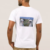 Laysan albatross kolonie t-shirt (Achterkant)
