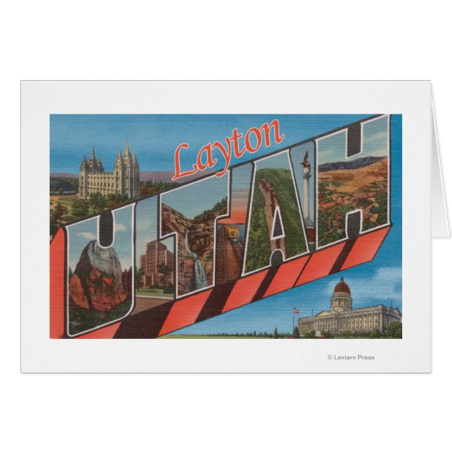 Layton, UtahLarge Letter ScenesLayton, UT (Voorkant Horizontaal)