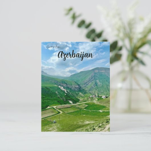 Laza Qusar-Azerbeidzjan Briefkaart (Staand voorkant)