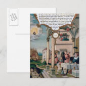Lazarus en de Rich Man Table Briefkaart (Voorkant / Achterkant)