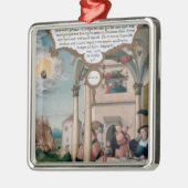 Lazarus en de Rich Man Table Metalen Ornament (Links)