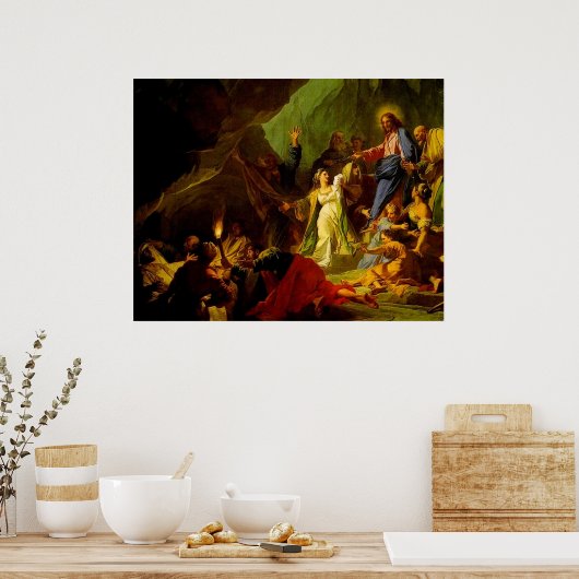 Lazarus Poster (Keuken)