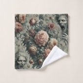 🩸 Lazarus Weeps – Gotisch Victoriaans Bad Handdoek (Wasdoekje)