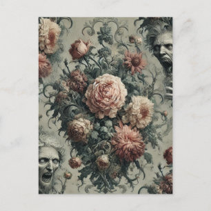 🩸 Lazarus Weeps – Gotisch Victoriaans Feestdagenkaart