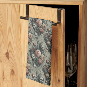 🩸 Lazarus Weeps – Gotisch Victoriaans Theedoek