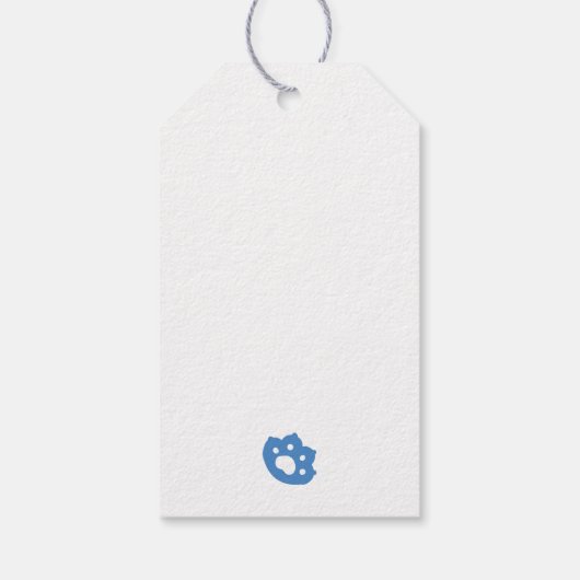 Laze Furr Days - Schattige Lazy Cats Design Cadeaulabel (Achterkant)