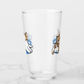 Laze Furr Days - Schattige Lazy Cats Design Glas (Rechts)