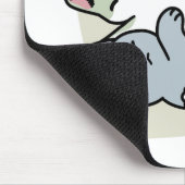 Laze Furr Days - Schattige Lazy Cats Design Muismat (Hoek)