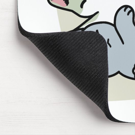 Laze Furr Days - Schattige Lazy Cats Design Muismat (Hoek)