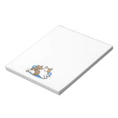 Laze Furr Days - Schattige Lazy Cats Design Notitieblok (Linkerzijde)