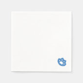 Laze Furr Days - Schattige Lazy Cats Design Servet (Voorkant)