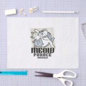 Laze Furr Days - Schattige Lazy Cats Design Tissuepapier (Craft)