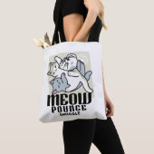 Laze Furr Days - Schattige Lazy Cats Design Tote Bag (Dichtbij)