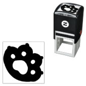 Laze Furr Days - Schattige Lazy Cats Design Zelfinktende Stempel (In situ)