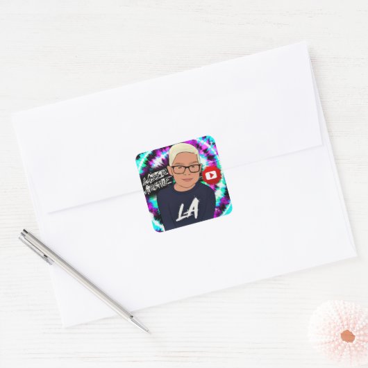 Lazer Archie Stickers (Envelop)