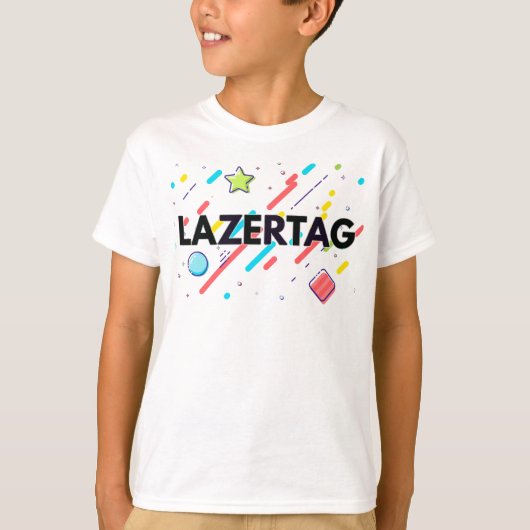 Lazertag T-shirt (Voorkant)