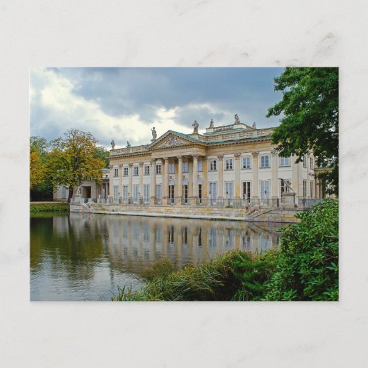 Łazienki Palace Warschau Polen Briefkaart (Voorkant)