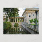 Lazienki paleisarchitectuur Warschau Briefkaart (Voorkant)